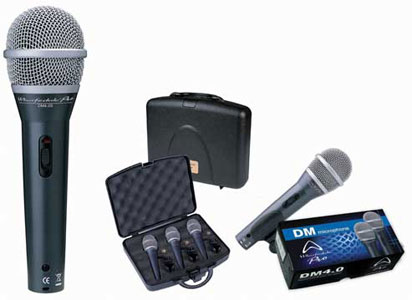 DM-1100 Microfono dinamico cardioide 500 Ohm 